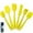 Yellow 3F1, variant on ZZkhGO 6 Piece Heat Resistant Spatula Set, Non-Scratch Silicone Kitchen Utensils, Dishwasher Safe Spatula Turner for Cooking Baking