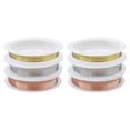 thumbnail image 1 of 6 Rollos Alambre Artesanal de Cobre para Joyas de Calibre 18, Alambre de Abalorios de Joyas Resistente Al Deslustre, 1 of 7