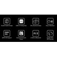 thumbnail image 3 of Keychron Q3 Max Hot-swappable RGB Mechanical Keyboard 2.4 GHz & Bluetooth Jupiter Brown Switch Aluminum Frame TKL Layout (87 Keys) for Windows Mac OS, Carbon Black (Q3M-M3), 3 of 6