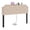 Beige-Tufted, variant on Costway Headboard for Queen and Full Size Bed, Rivet Tufted Upholstered Head Board Beige