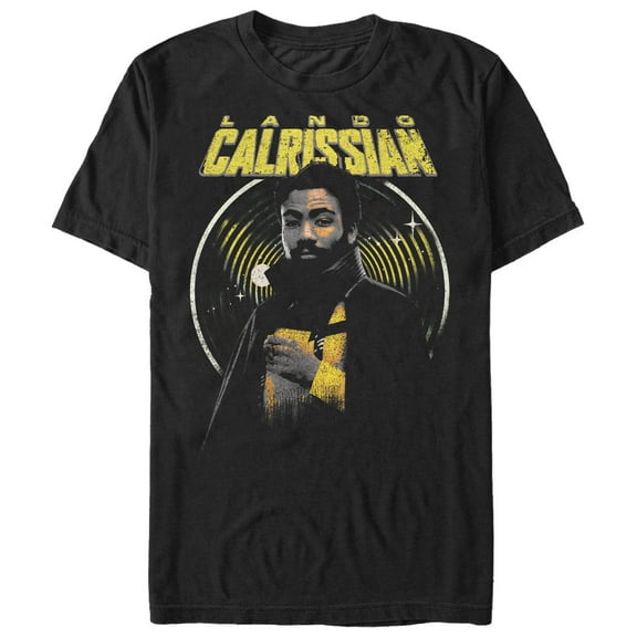 Men's Solo: A Star Wars Story Lando Hypnotize Glamour Graphic Tee Black Large