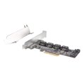 thumbnail image 3 of Tarjeta PCI Express con tecnología SilverStone ECS06 de 6 puertos SATA, 3 of 6
