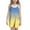 Blue-Yellow, variant on Moocorvic Girls Dresses Off Shoulder Casual Clothes Sling Summer Casual Beach Gradient Color Girls Sundress with Pockets 5 Years