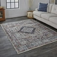 thumbnail image 3 of 8' X 10' Ivory Red And Pink Abstract Area Rug, 3 of 6