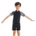 thumbnail image 1 of FOCUSNORM Father Son Swimming Short Pants, Parent-Child Print Swimming Trunks, 1 of 5