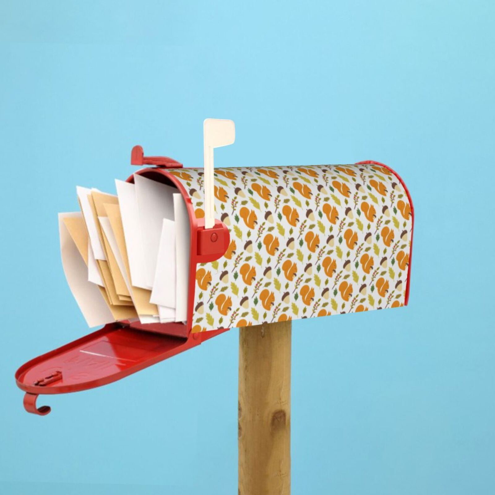 Kdxio Magnetic Mailbox Cover 21x18 in Mailbox Cover Outdoor Decoration Holiday Mailbox Covers for Home Garden Yard-21x18 in