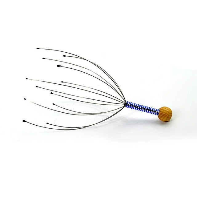 Head Massage Tingler Head Scratcher Scalp Head Massager Multifunctional Head Massage Tingler High Elasticity Promote Blood Circulation Scalp Scratcher