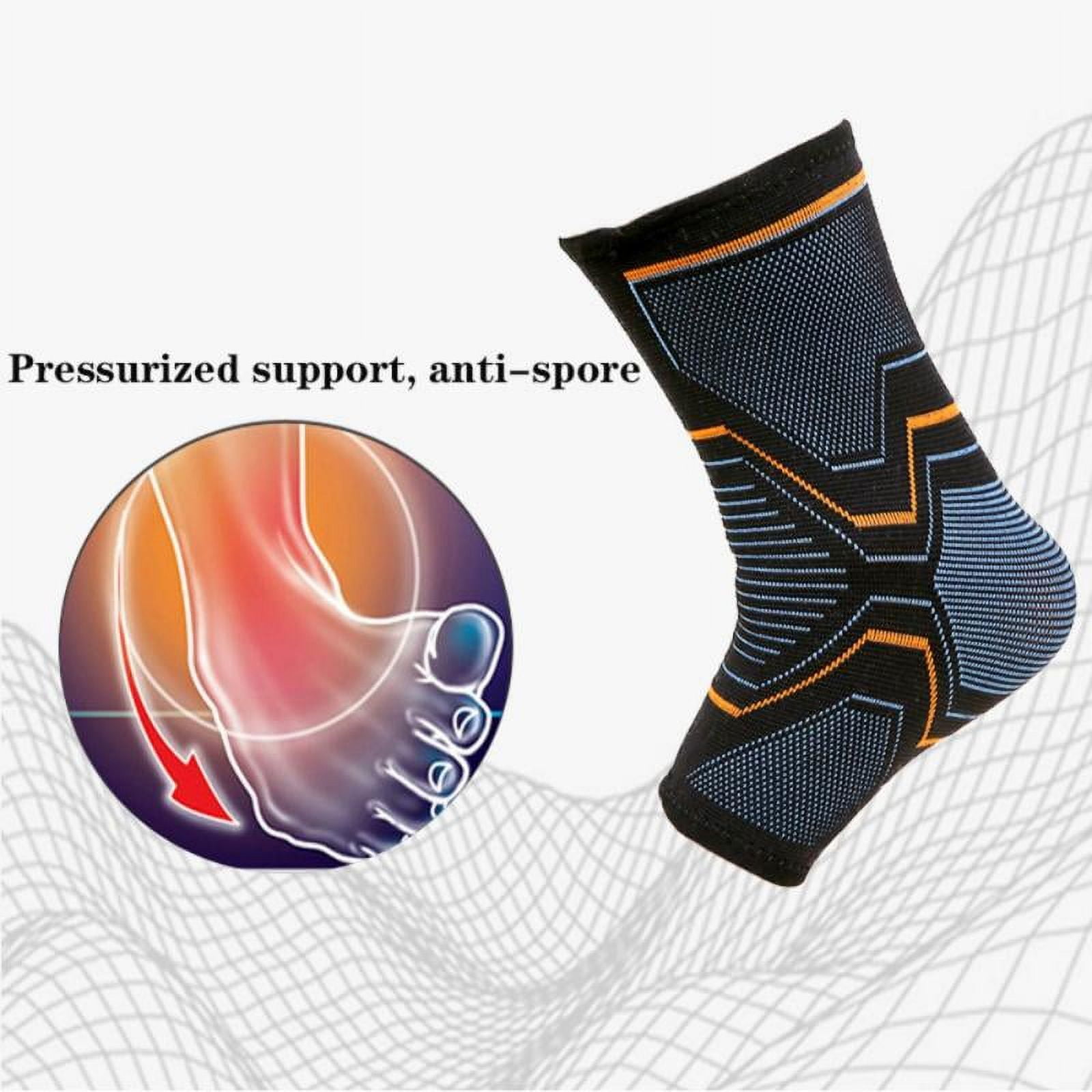 Ame Elastic Knitted Sports Ankle Support Brace For Cycling Yoga Basketball Volleyball Men Women Foot Joint Ankle Protector