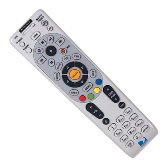 directv rc66rx rf remote control r,h/hr & above xmp