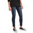 thumbnail image 5 of Maternity Oh! Mamma Skinny Jeans with Full Panel and Frayed Hem (Available in Plus Sizes), 5 of 6
