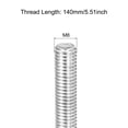 thumbnail image 2 of 20Pack Fully Threaded Rod M8 x 140mm 1.25mm Thread Pitch 304 Stainless Steel Right Hand Threaded Rods Bar Studs, 2 of 6