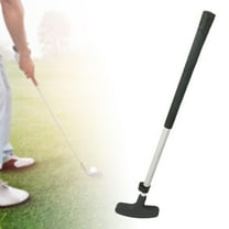 BAOSITY Golf Putter Golf Club, Right Left Handed Golfers, Lightweight Training Portable Golf Putting Practice Aid Two Way Golf Putter Blue