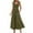 Army Green, variant on NXMZXB Women's Summer Boho Maxi Dress Beach Vacation Casual Adjustable Strap Smocked A Line Sundress with Pockets Army Green XL