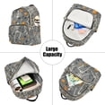 thumbnail image 5 of FORMRS Mini Backpack Purse for Women Quilted Travel Daypack Casual Shoulder Bag, Halloween Dancing Skeleton, 5 of 7