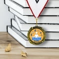 thumbnail image 4 of Social Media Guru Novelty Stars Design Medal | Funny Coworker or Family Award | High Relief Quality Metal Medal, 4 of 6