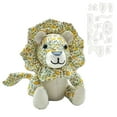 thumbnail image 4 of Musbetu 13 Pcs/Set Lion Sewing Patterns for Beginners Stuffed Animal Toy Sewing Pattern with Templates Reusable Quilting Ruler Set, 4 of 7