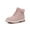 Pink316, variant on Apakowa Toddler & Little Kid Boys Girls Boots Fall Early Winter Work Boots with Side Zipper (Toddler/Little Kid)