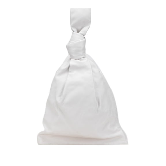 Pre-Owned Bottega Veneta The Twist Handbag in White Leather for Women