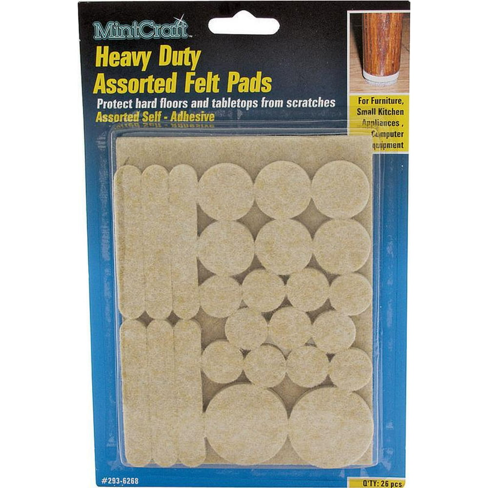 Prosource 3192119 Anti Skid Heavy Duty Self Adhesive Furniture Pad 26