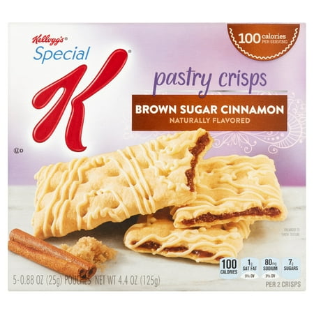 Kellogg's Special K Brown Sugar Cinnamon Pastry Crisps, 0.88 oz, 5 count