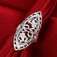 thumbnail image 2 of Jewelry Silver Fashion Vintage Cutout Ring, 2 of 5