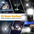 thumbnail image 4 of Foldable Portable LED Camping Light XTAUTO Lightweight Waterproof Solar USB Rechargeable LED Flashlight Survival Kit for Indoor Outdoor Home Emergency, 4 of 5