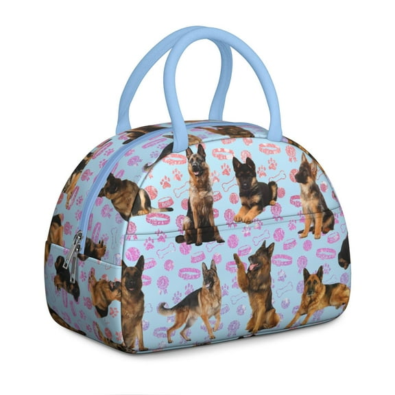 Vintage Puppy Lunch Bag – Adorable Old School Dog with Cute Graphic