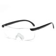 thumbnail image 1 of Magnifying Glasses,Big Zoom Vision Reading Glasses Eyewear,160% Magnification Eyeglasses,Hands Free for Reading Hobbies and Close Work, 1 of 1