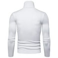 thumbnail image 3 of Inevnen Men's Casual Slim Fit Basic Tops Knitted Thermal Turtleneck Pullover Sweater Lightweight, 3 of 6