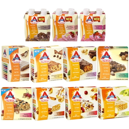 Atkins Day Break Value Bundle: Pick 4 Bars or Shakes