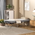 thumbnail image 3 of THAILE Folding Bed with 5” Airflow Memory Foam 75" x 46" Comfort Mattress and Wheels, 17” Metal Bed Frame, Twin, 3 of 7