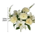 thumbnail image 3 of Kcavykas Handheld Wedding Flower Decoration Imitation Floral Handheld Bouquet, Artificial Flowers for Wedding & Home Decor, Elegant Faux Floral Wall Accent for Event and Party Decoration, 3 of 6