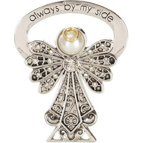 Roman, 2.5" RHD BEDSIDE ANGEL-CRYSTAL CRYSTAL WINGS BEDSIDE CARDING