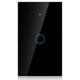 thumbnail image 2 of Interruptor De Pantalla Táctil Wifi De Un Solo Círculo Para Alexa Google 1-Way Ac 100-250V (Enchufe Negro De Ee. Uu.) Vogacara EL006845-00, 2 of 6
