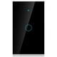 thumbnail image 2 of Interruptor De Pantalla Táctil Wifi De Un Solo Círculo Para Alexa Google 1-Way Ac 100-250V (Enchufe Negro De Ee. Uu.) Noticed EL006845-00, 2 of 6