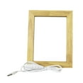thumbnail image 4 of WEUVEB 1Pcs Wood Picture Frame Plaque Photo Display for Living Room Decoration, 4 of 7