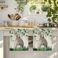 thumbnail image 4 of Easter Kitchen Towels Set of 2, Country Spring Rabbit Botanical Eucalyptus Leaves Absorbent Dish Towels for Kitchen, Microfiber Hand Towel, Quick Drying Tea Towel for Cleaning Decorative Dishcloths, 4 of 7