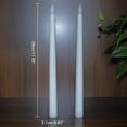 thumbnail image 4 of 6Pcs LED Flameless Flickering Warm Light Taper Candles with 2 Remote Control for Christmas Thanksgiving Halloween Home Wedding Decoration, 4 of 8