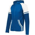 thumbnail image 2 of Holloway Sportswear XL Boys RETRO GRADE JACKET Royal/White 229661, 2 of 5