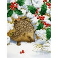 thumbnail image 1 of Carolines Treasures ASA2030CHF Hérisson et Houx Drapeau Toile Maison Taille, 1 of 4