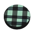 thumbnail image 3 of Multi-Size Car Tire Dust Cover Sunscreen, Corrosion, Dust And Water Keep Spare Tires Clean Paleturquoise Buffalo Plaid Check Tartan Scotland_1 16 Inch, 3 of 8