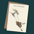 thumbnail image 2 of Twelve Days of Christmas Card Set 12 Days Quirky Funny Cards Countdown Gift Card, 2 of 5