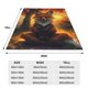 thumbnail image 3 of Balery Sunset Maple Tree Fox Manta de Felpa Suave y Acogedora – Cobija de Franela Aterciopelada para Cama, Lavable y Cálida para Sofá, Mascotas, Transpirable-50"x40", 3 of 7