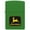 Moss Green John Deere Logo Design, variant on Zippo John Deere Logo Design Moss Green Pocket Lighter