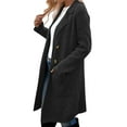 thumbnail image 3 of Cardigan Long d'Automne pour Femmes, Veste en Tricot Tendance, Manteau Blazer Habillé, 3 of 7