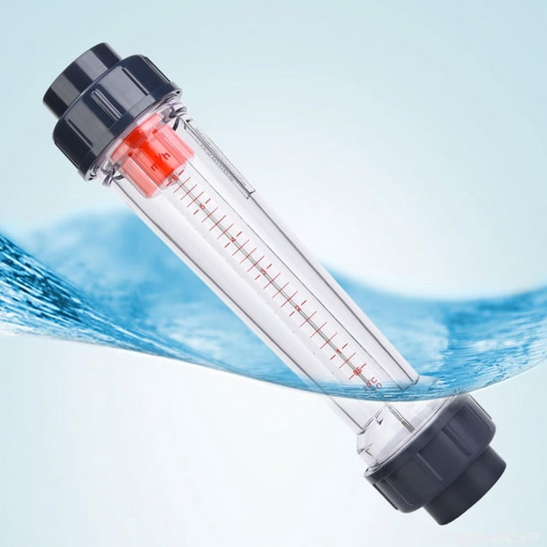 380 X 90 X 90 Mm Medero De Flujo De Agua, Medidor De Flujo De Líquido, PTFE LZS-40 D Por Menos De O Igual A 0.6MPA 0-60 Grados Celsius