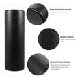 thumbnail image 4 of OULII Smooth Surface Black Yoga Massage Roller for Deep Tissue Exercise and Back Muscle Stimulation, 4 of 5