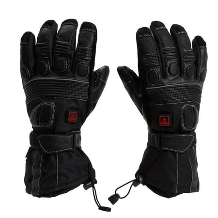 Venture Heated Clothing 12v Grand Touring Heated Gloves Black (Best Touring Motorcycle Gloves)