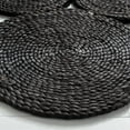 thumbnail image 3 of SAFAVIEH Natural Fiber Christian Geometric Area Rug, Black, 9' x 9' Round, 3 of 7