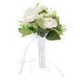 thumbnail image 1 of Wedding Bridal Bouquet Artificial Flower Bouquet Beautiful Bridal Holding Flower, 1 of 8